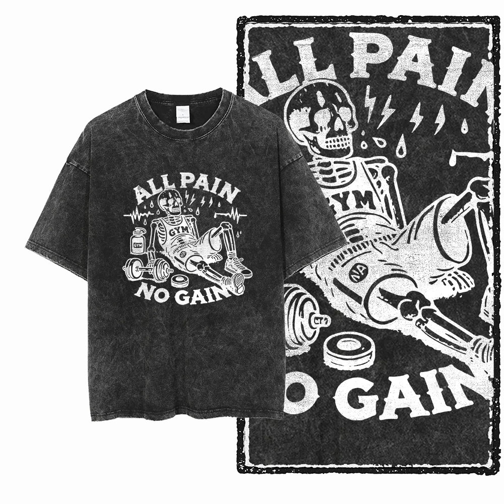 Gym Motivation Oversized Tee