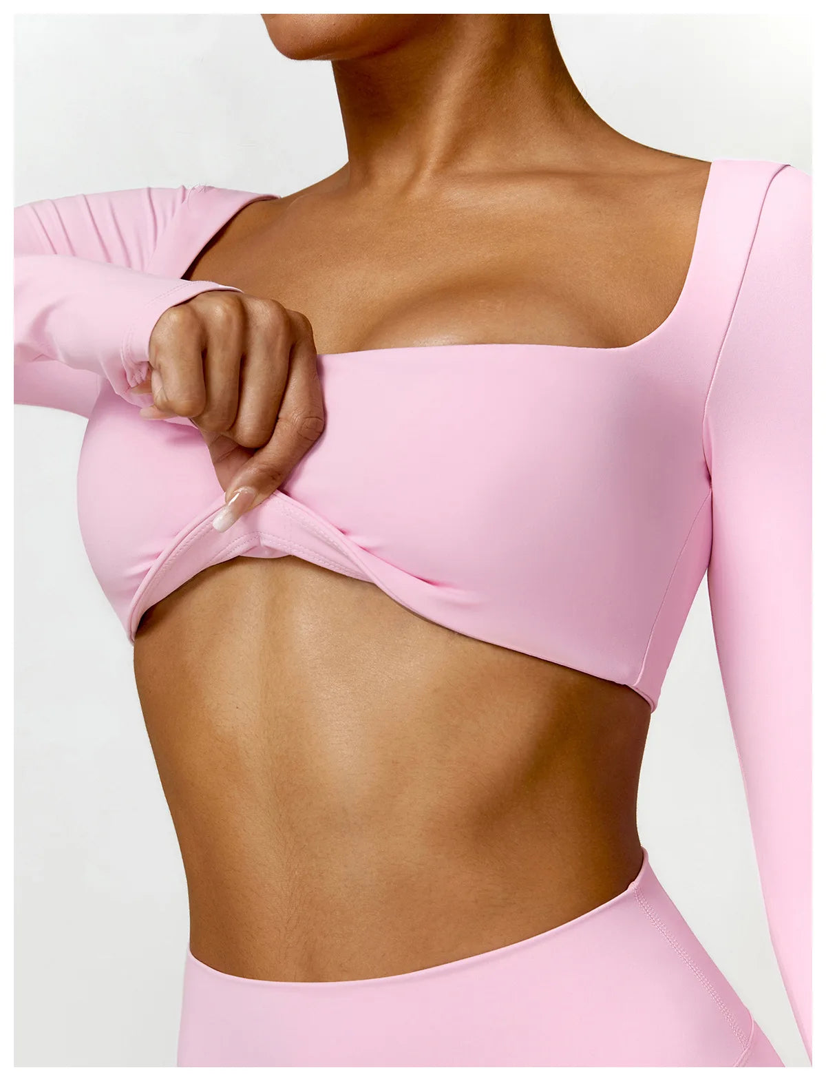 2-Peace Long Sleeve Yoga Suit