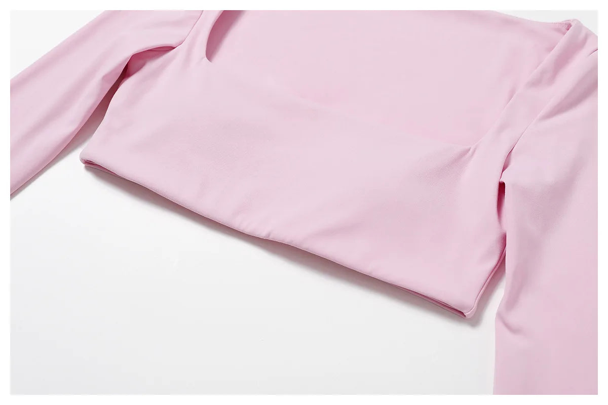 2-Peace Long Sleeve Yoga Suit
