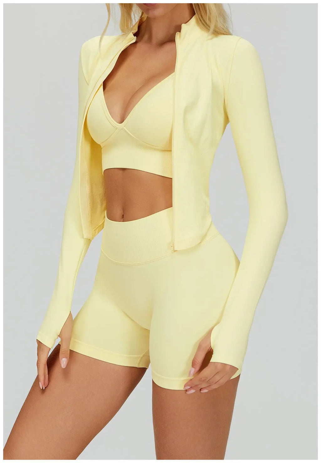 Seamless 2/3PCS Gym Set