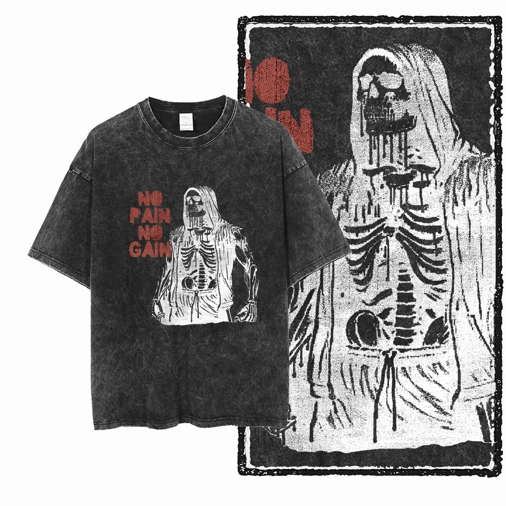 Gym Motivation Oversized Tee