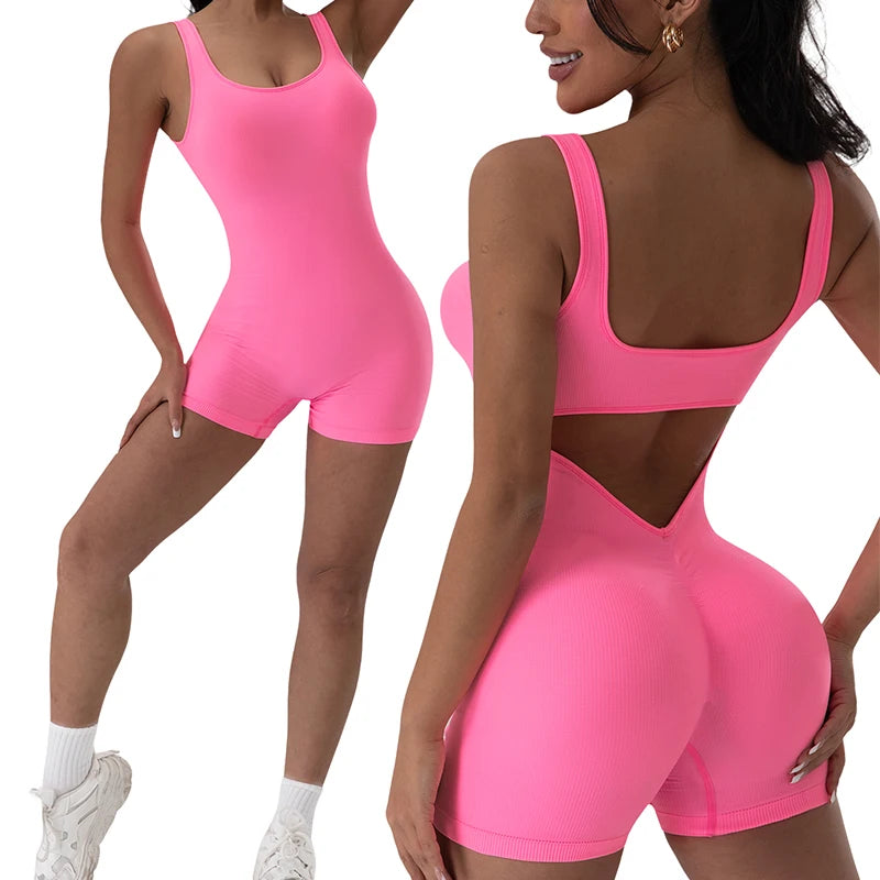 Sleeveless Yoga Suit