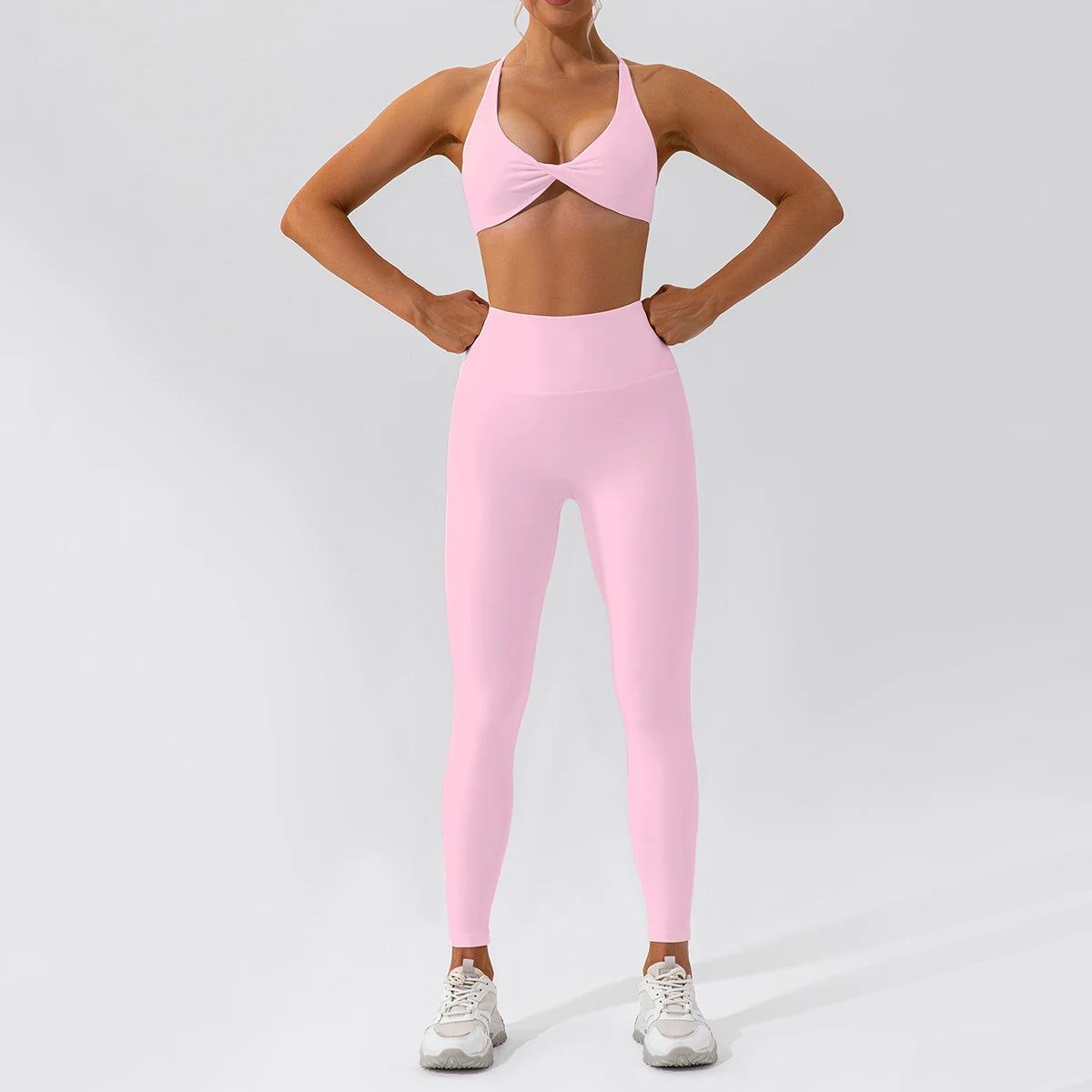 2-Peace Long Sleeve Yoga Suit