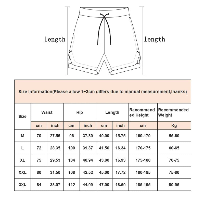 2 In 1 Shorts