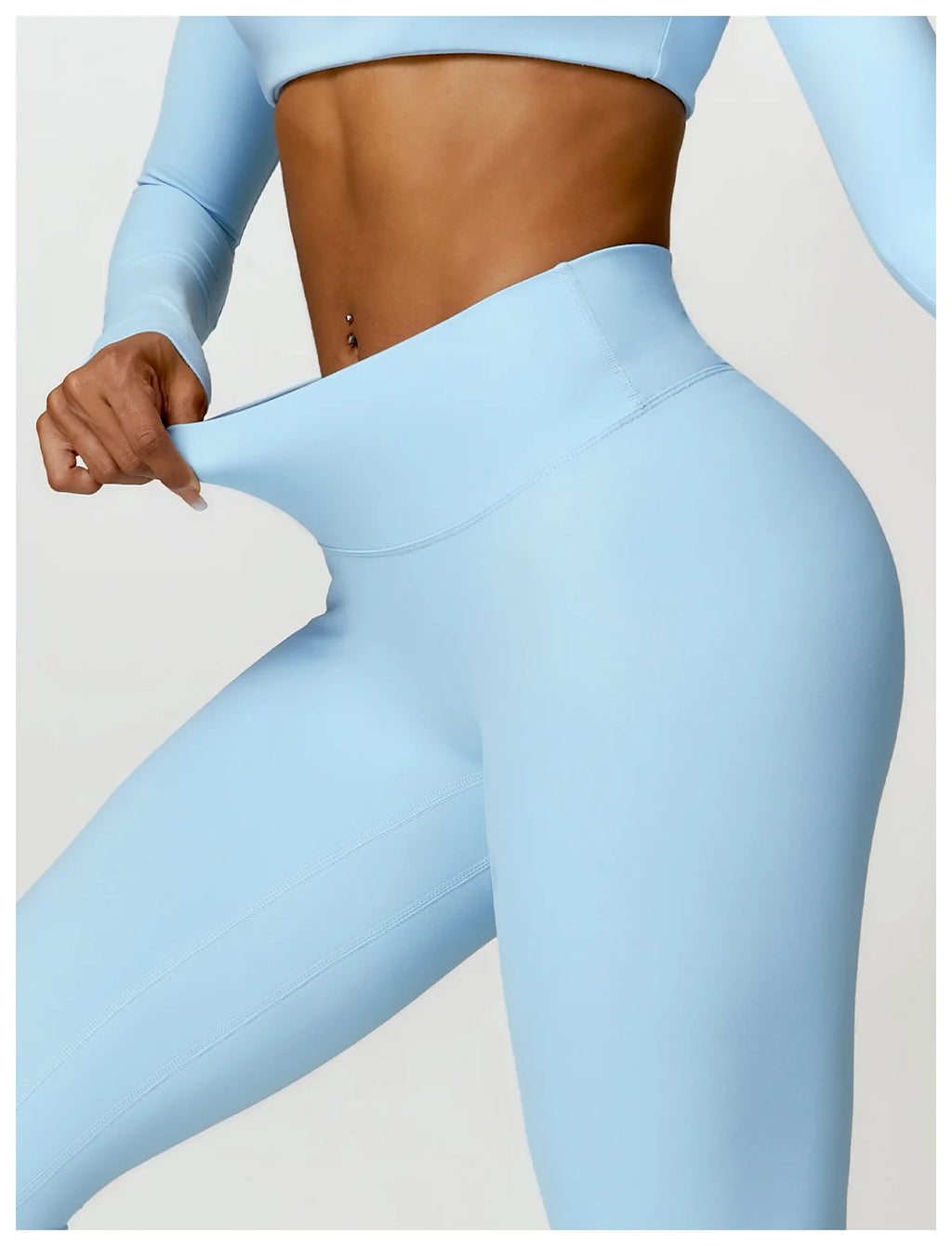 2-Peace Long Sleeve Yoga Suit