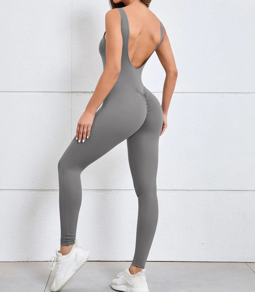 Backless One-piece Suit