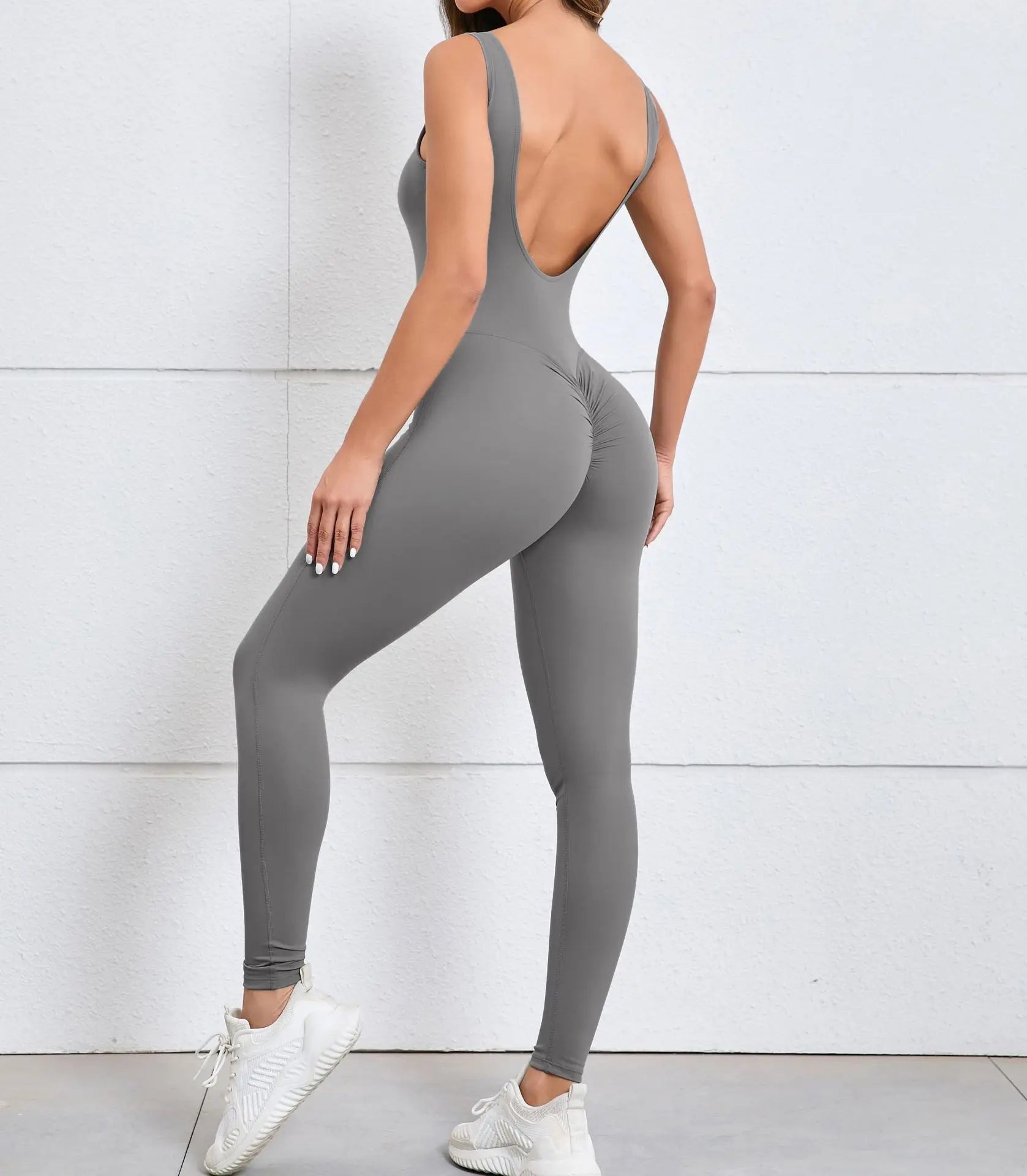 Backless One-piece Suit