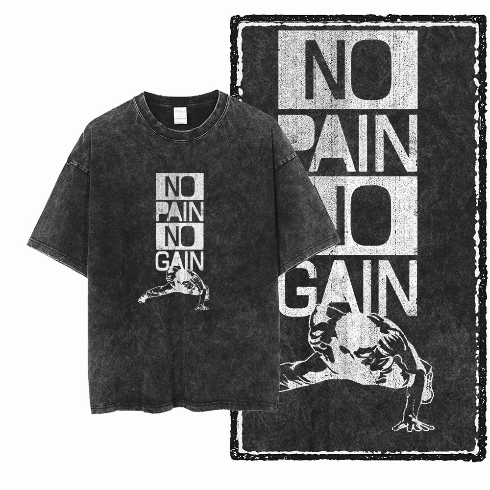 Gym Motivation Oversized Tee