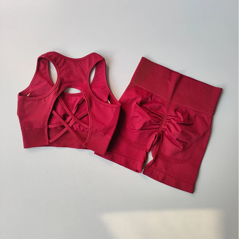 Seamless 2-Peace Yoga Set