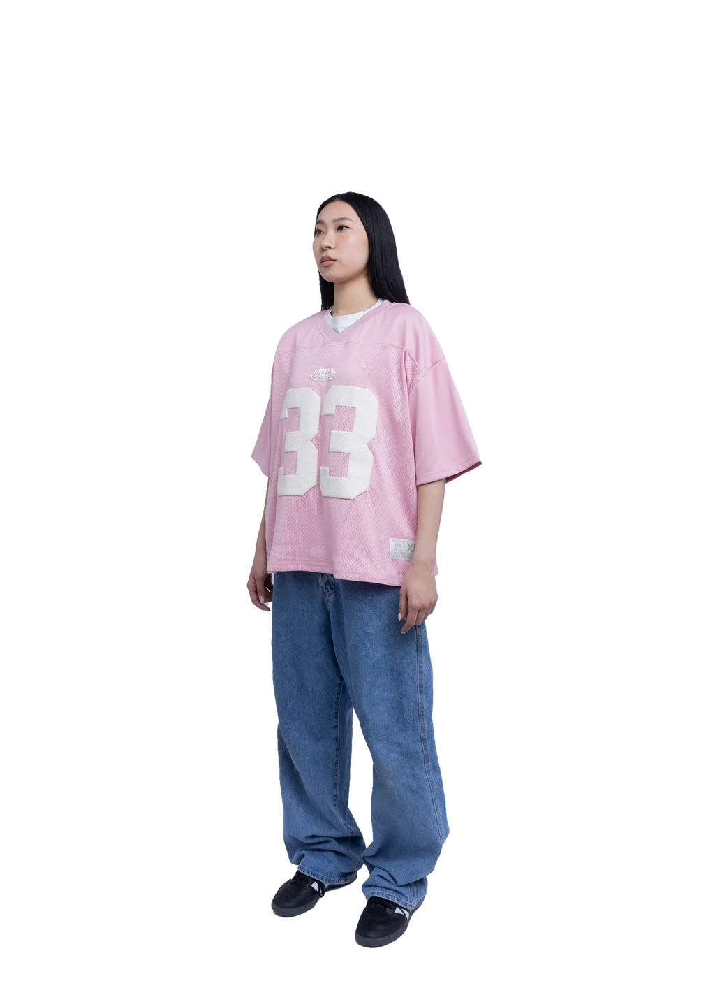 Oversized Retro Mesh Tee
