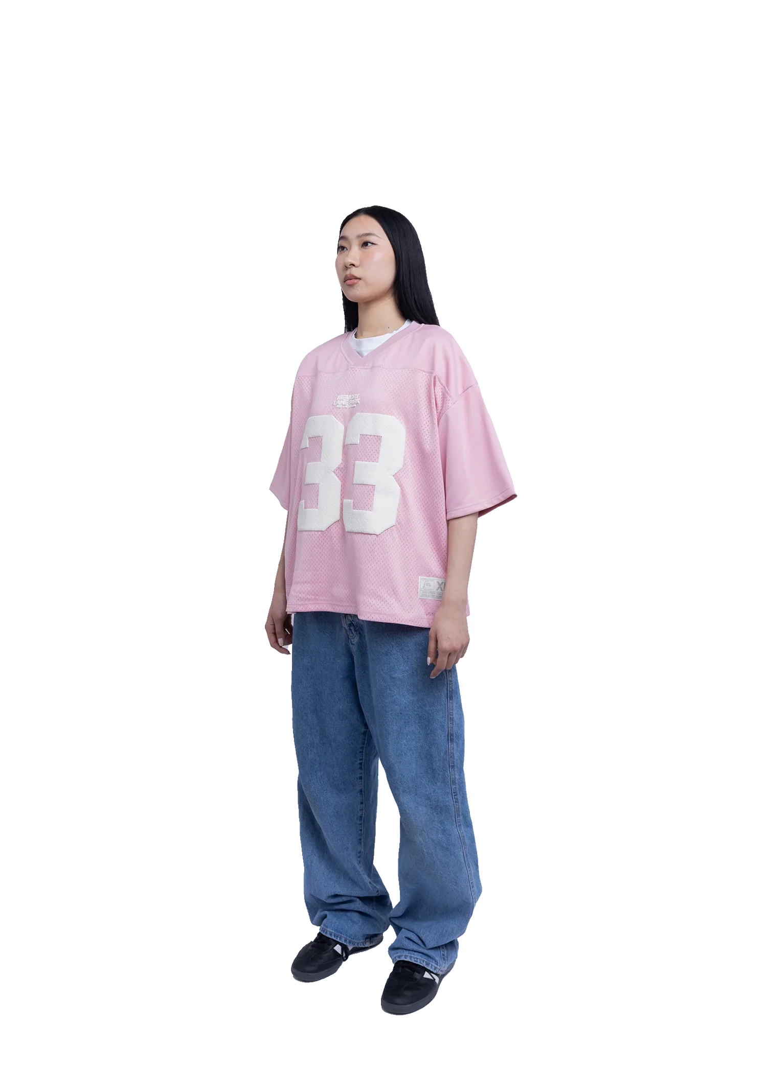 Oversized Retro Mesh Tee