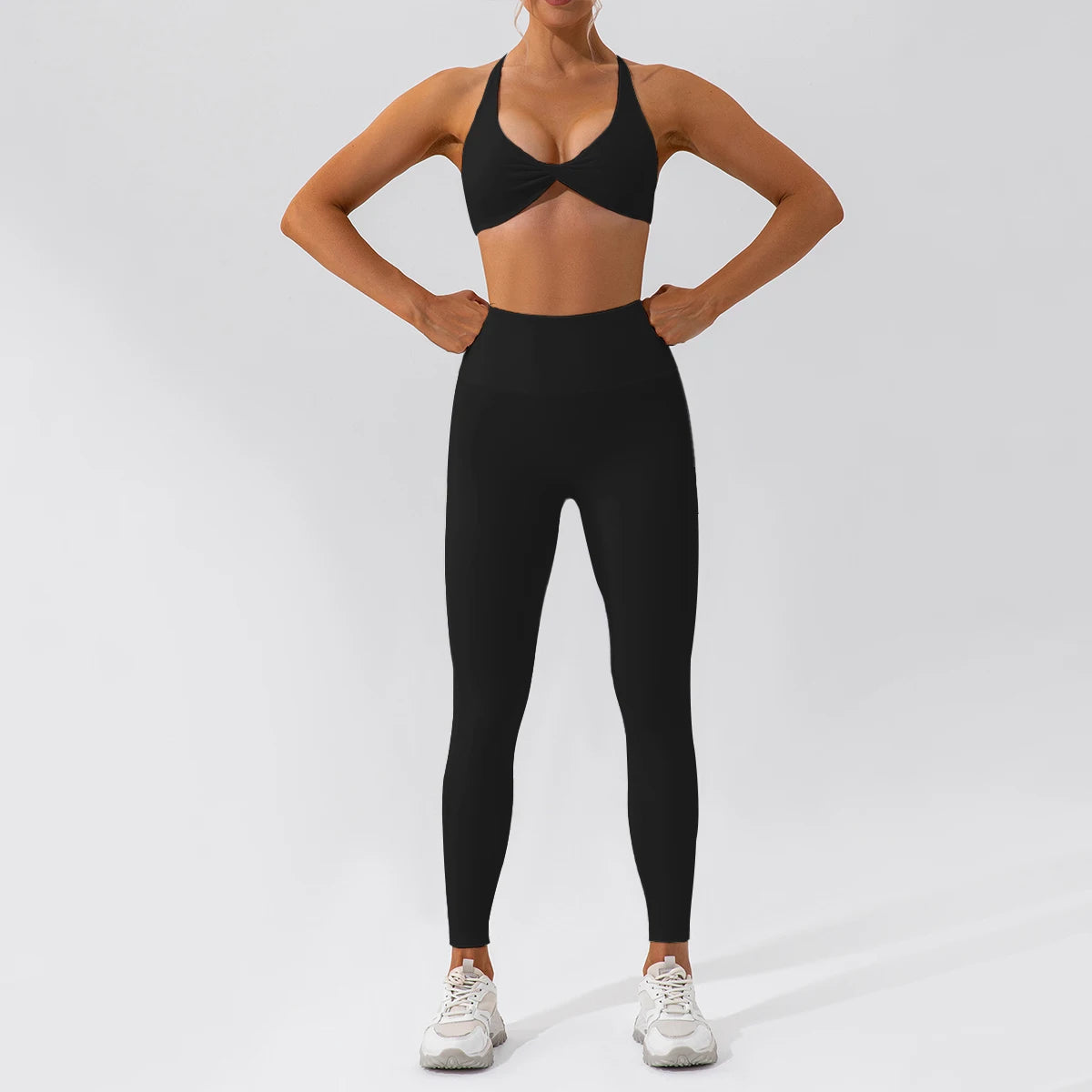 2-Peace Long Sleeve Yoga Suit