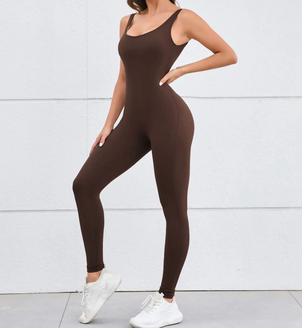 Backless One-piece Suit