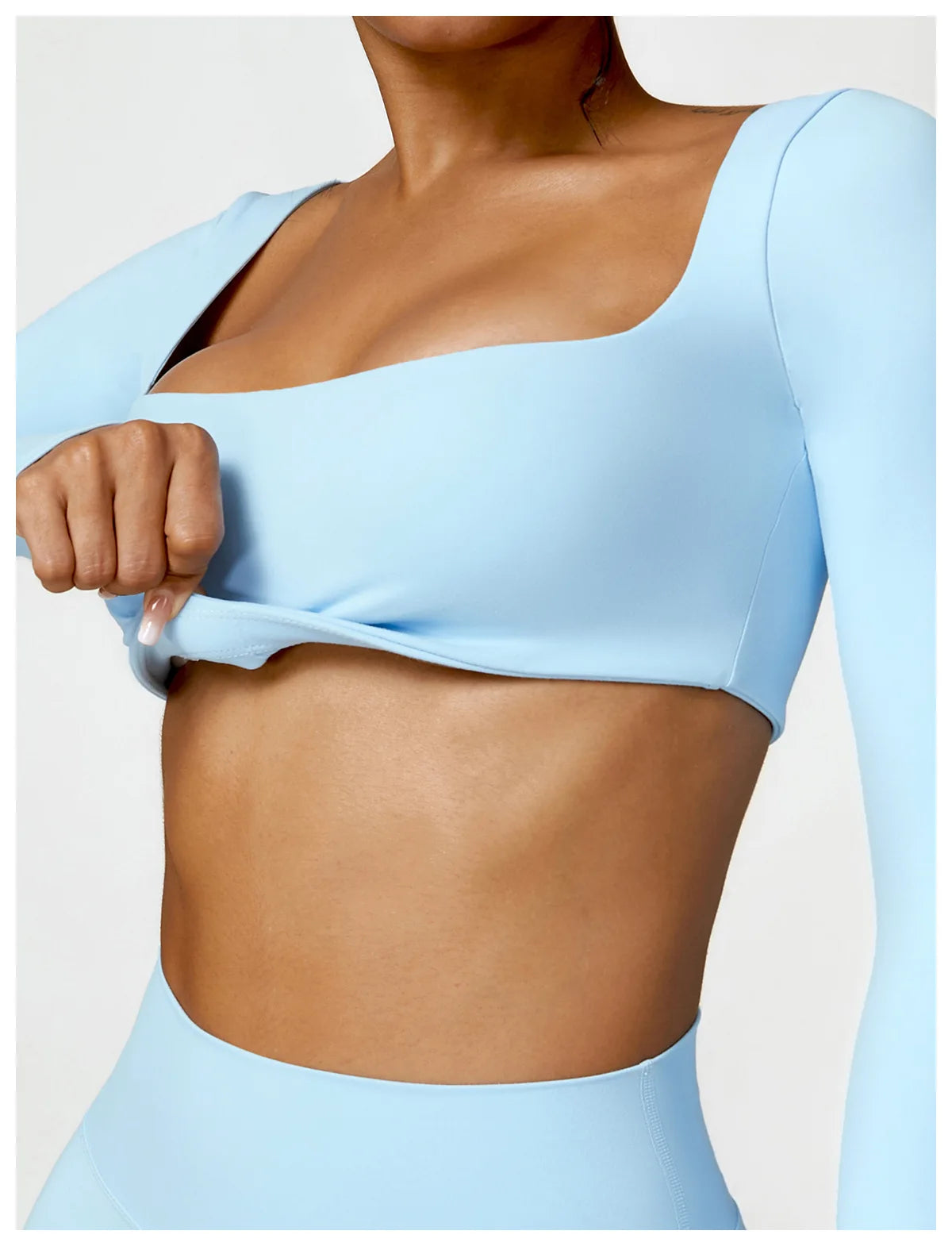 2-Peace Long Sleeve Yoga Suit