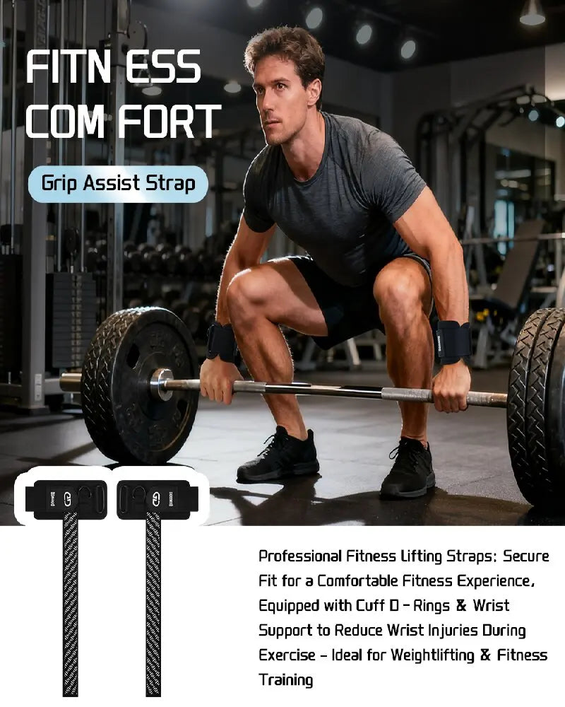 2Pcs Weightlifting Straps