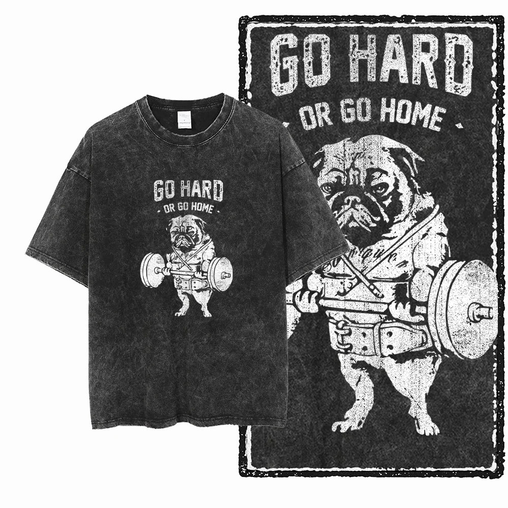Gym Motivation Oversized Tee
