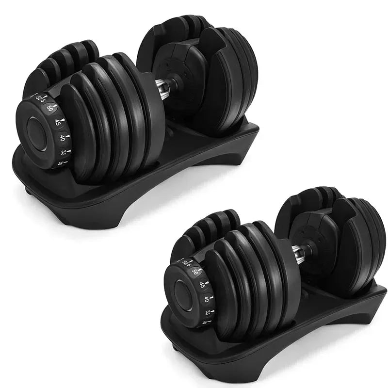 SIHAO 24KG Adjustable Dumbbell Set