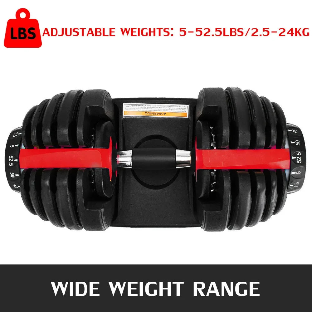 SIHAO 24KG Adjustable Dumbbell Set