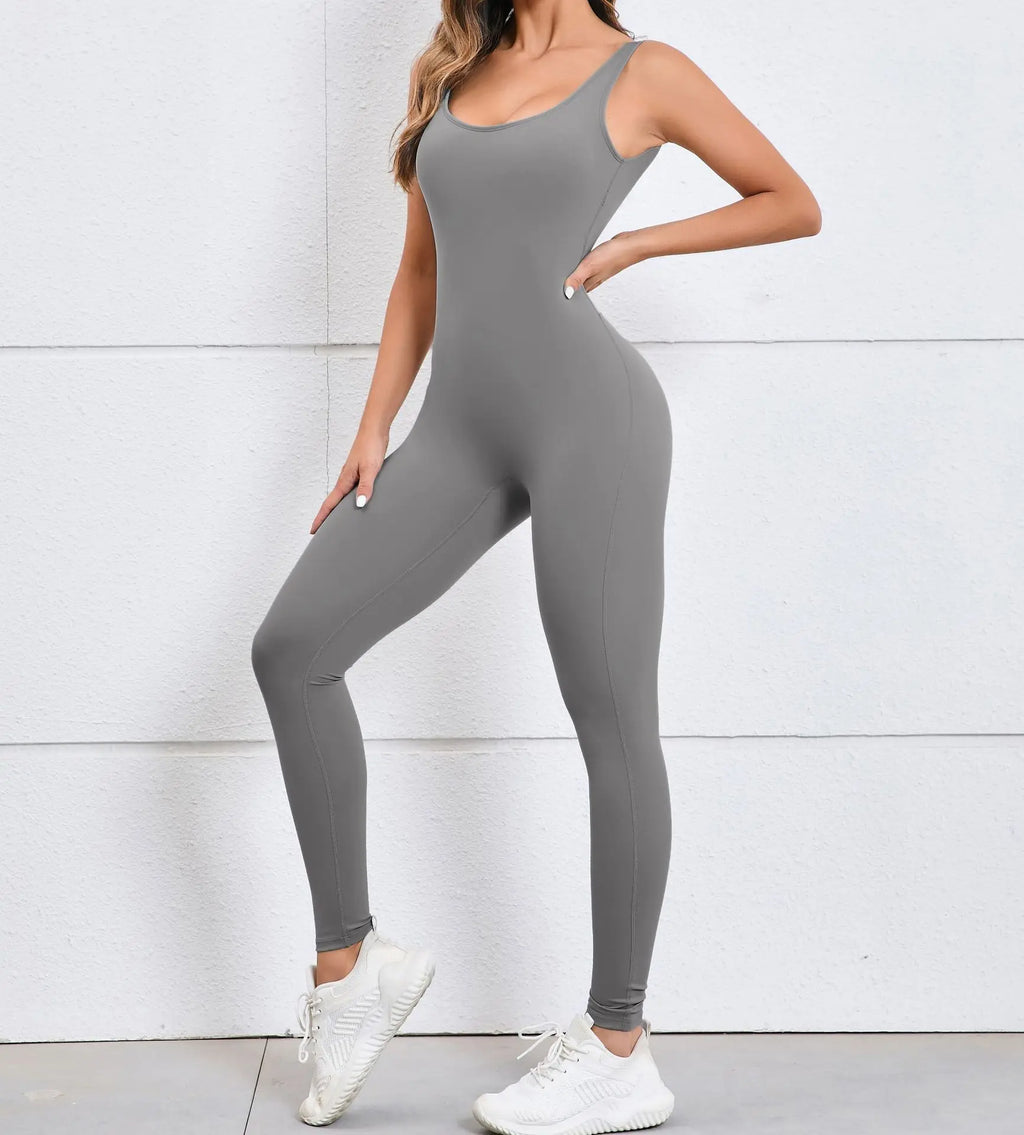 Backless One-piece Suit
