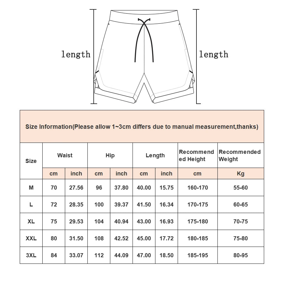 2 In 1 Shorts