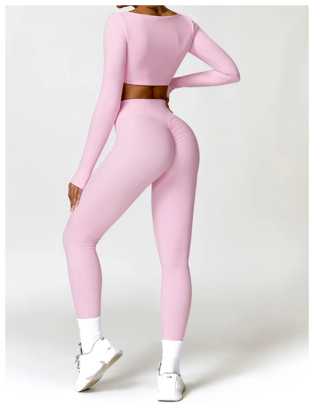 2-Peace Long Sleeve Yoga Suit