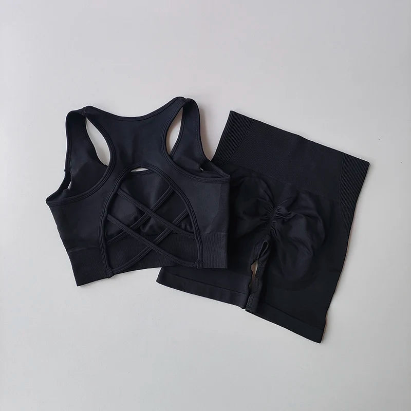 Seamless 2-Peace Yoga Set