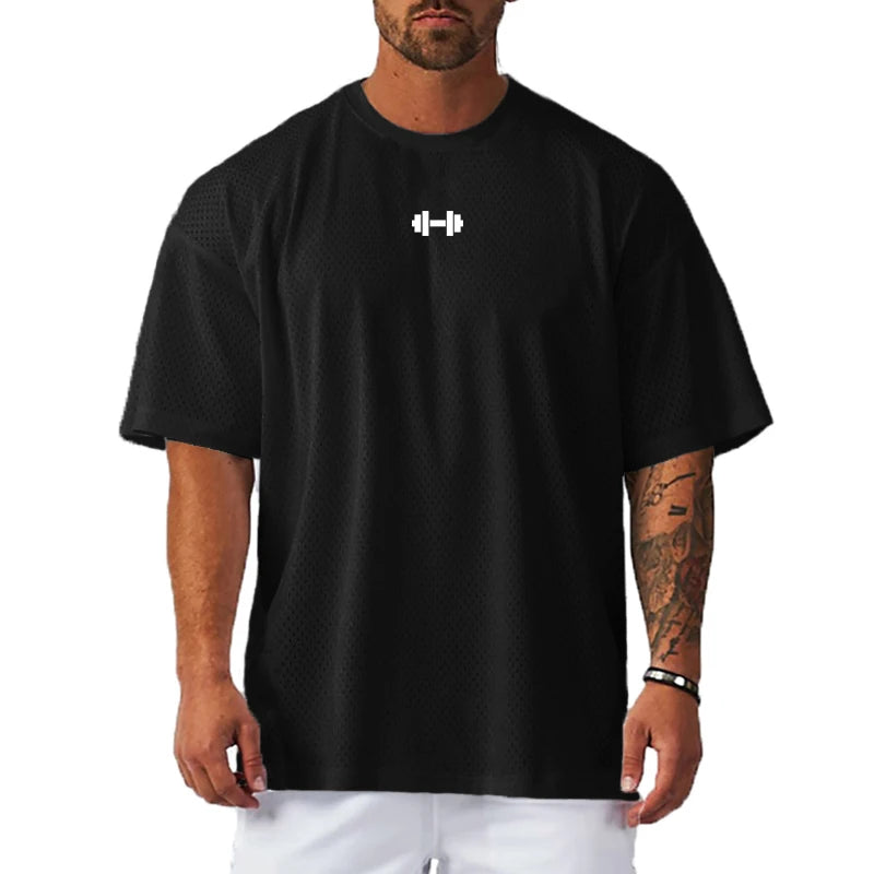 Oversized Mesh Tee