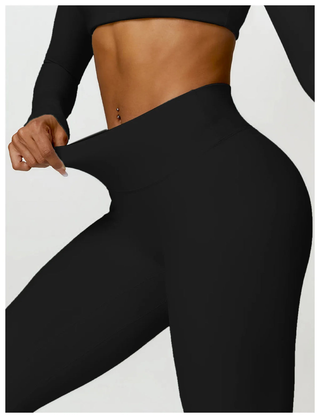2-Peace Long Sleeve Yoga Suit