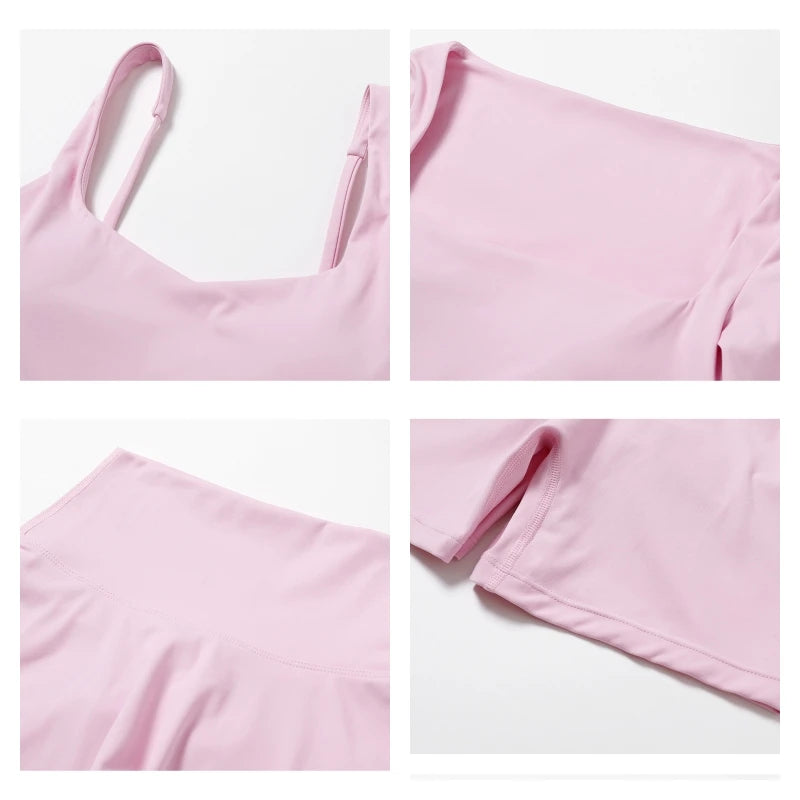 2-Peace Long Sleeve Yoga Suit