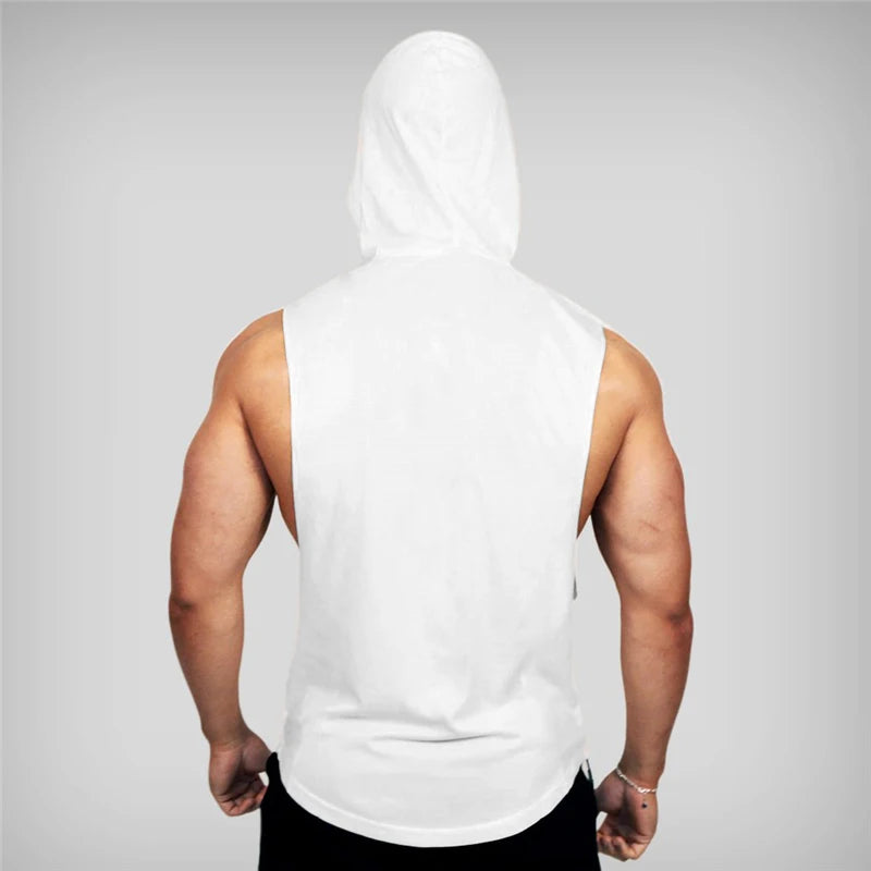 Sleeveless Hooded Tee