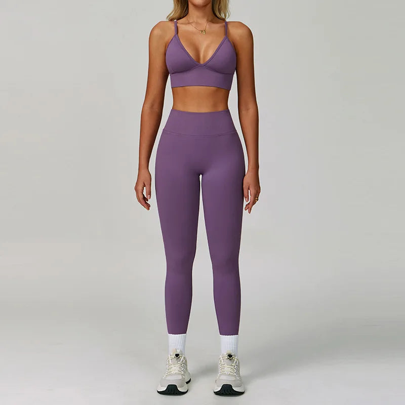 Seamless 2/3PCS Gym Set