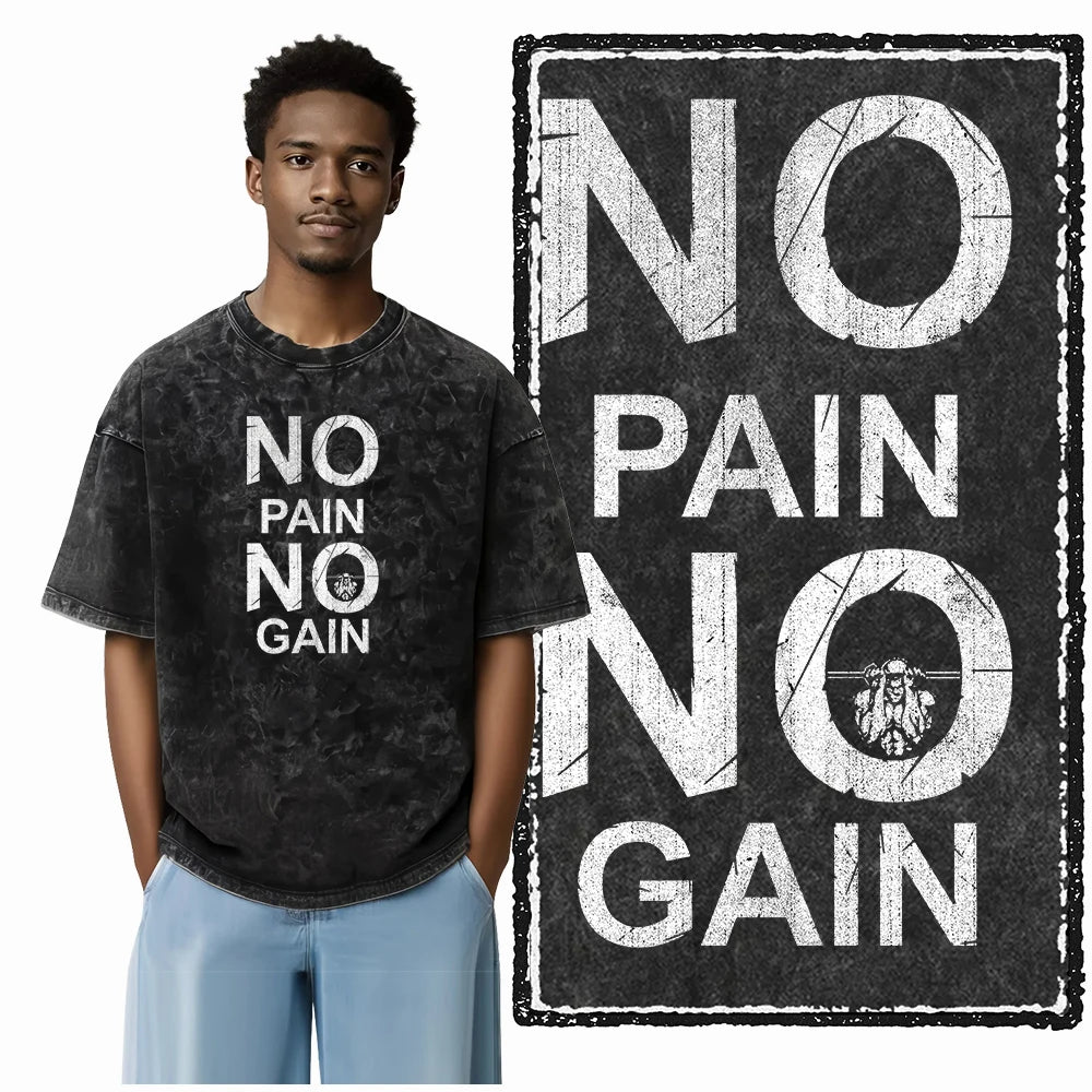 Gym Motivation Oversized Tee