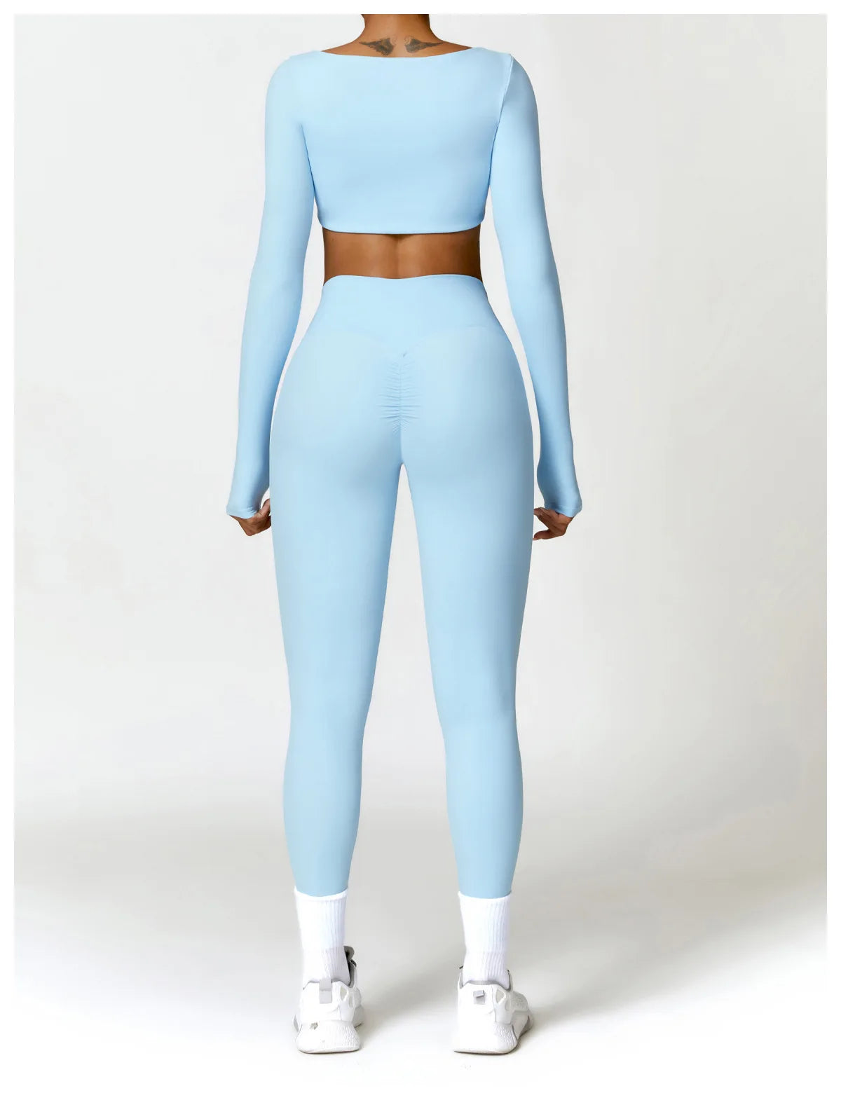 2-Peace Long Sleeve Yoga Suit