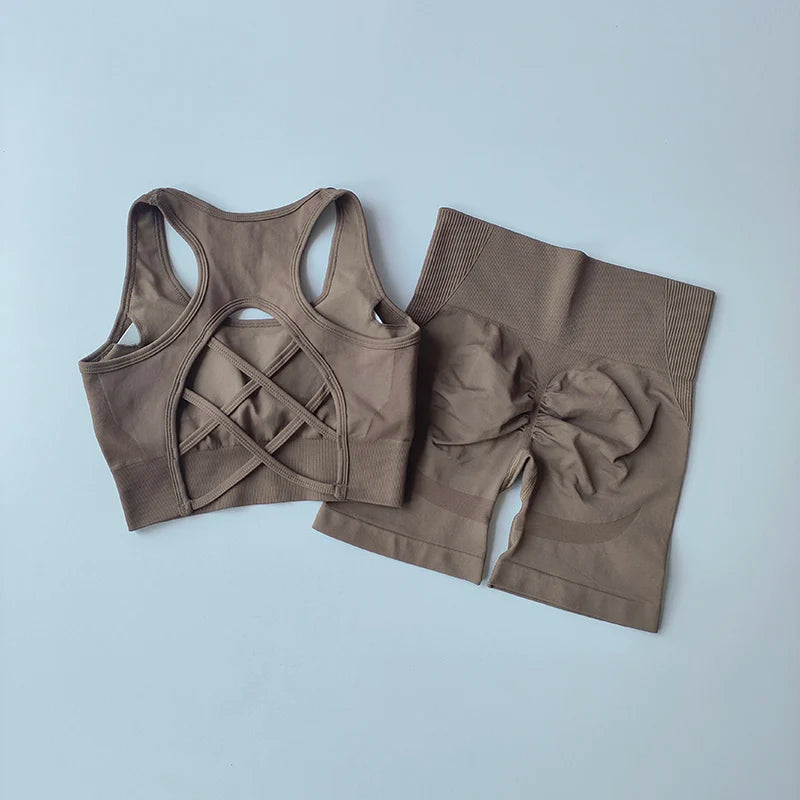 Seamless 2-Peace Yoga Set