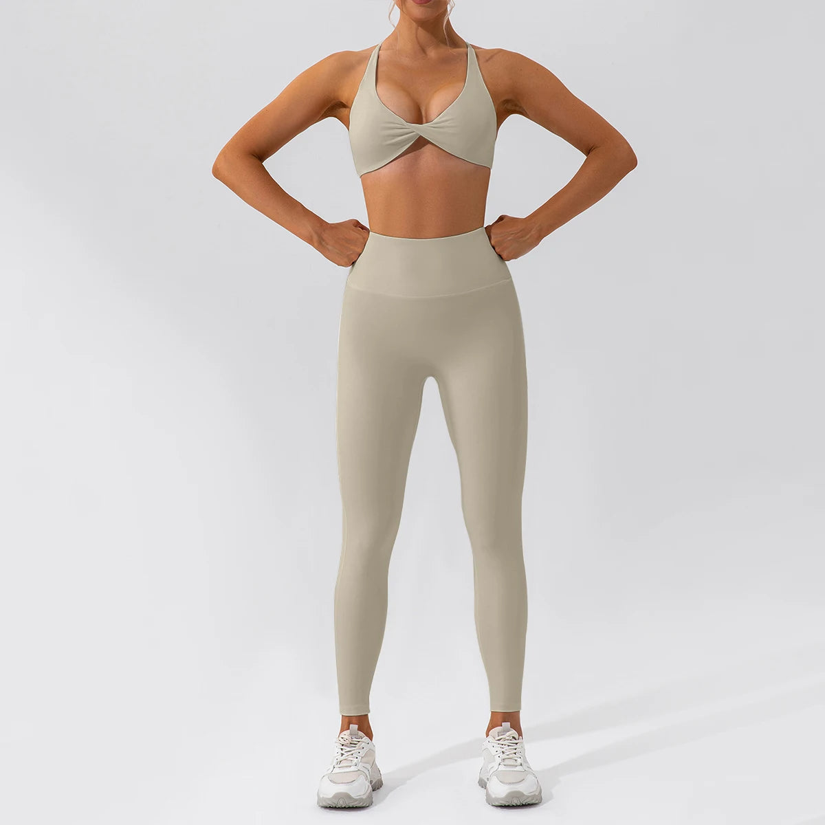 2-Peace Long Sleeve Yoga Suit