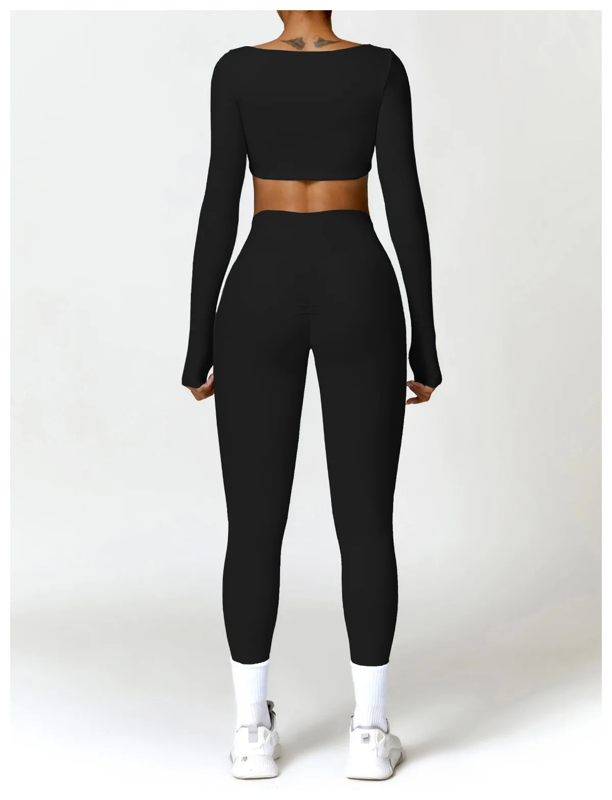 2-Peace Long Sleeve Yoga Suit
