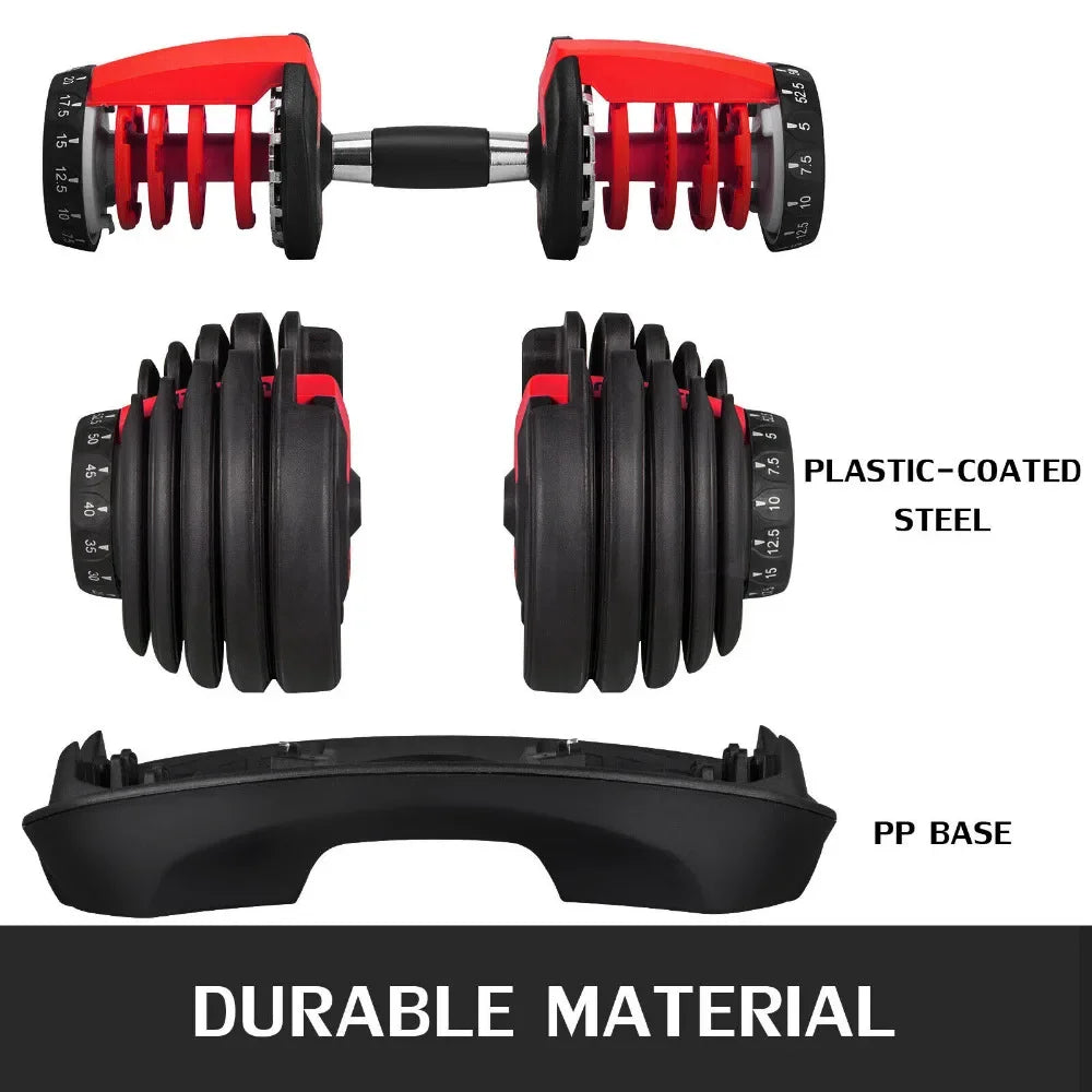 SIHAO 24KG Adjustable Dumbbell Set