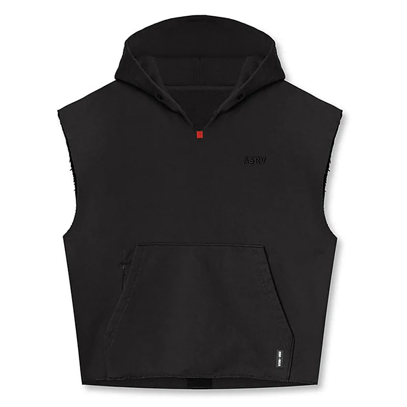 Sleeveless Hooded Tee