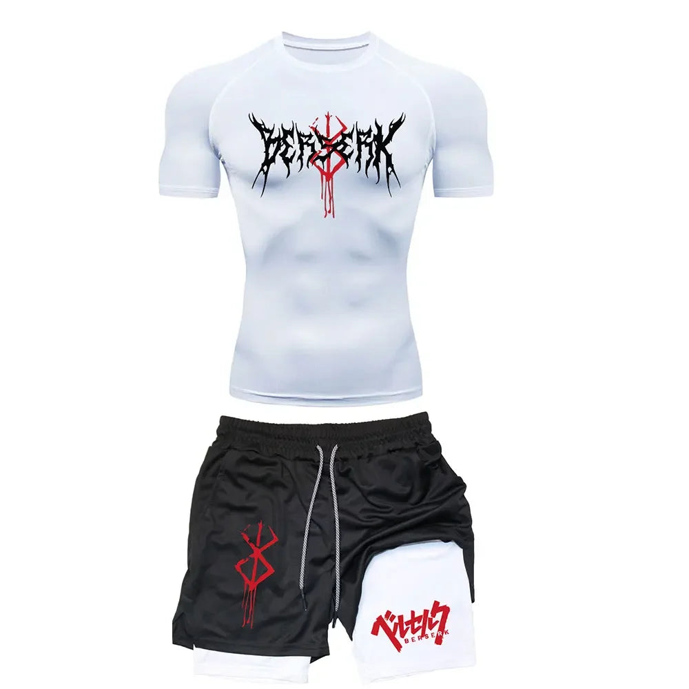 Berserk Men's Compression Gym Set