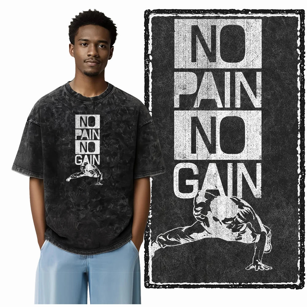 Gym Motivation Oversized Tee