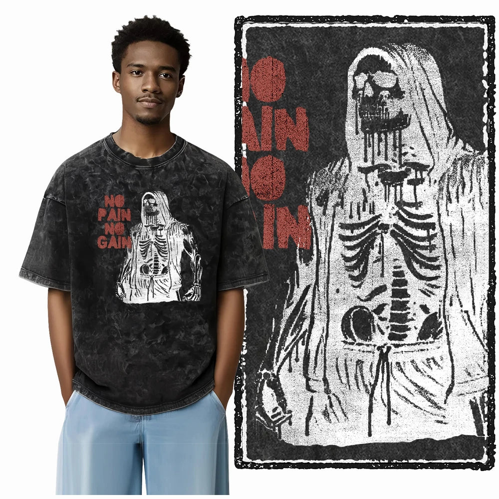 Gym Motivation Oversized Tee