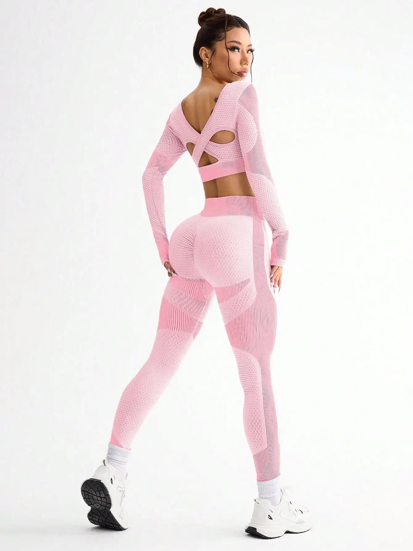 Seamless 2-Piece Yoga Suit