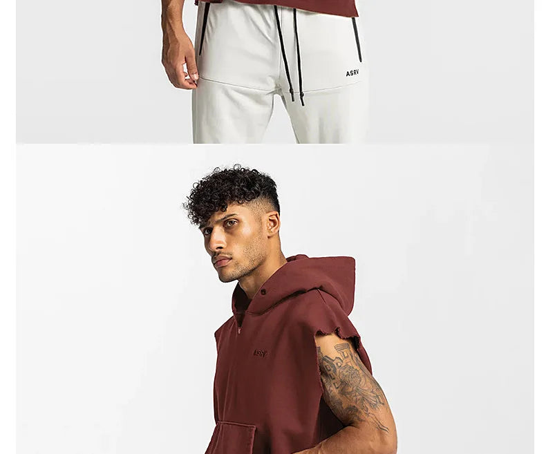 Sleeveless Hooded Tee
