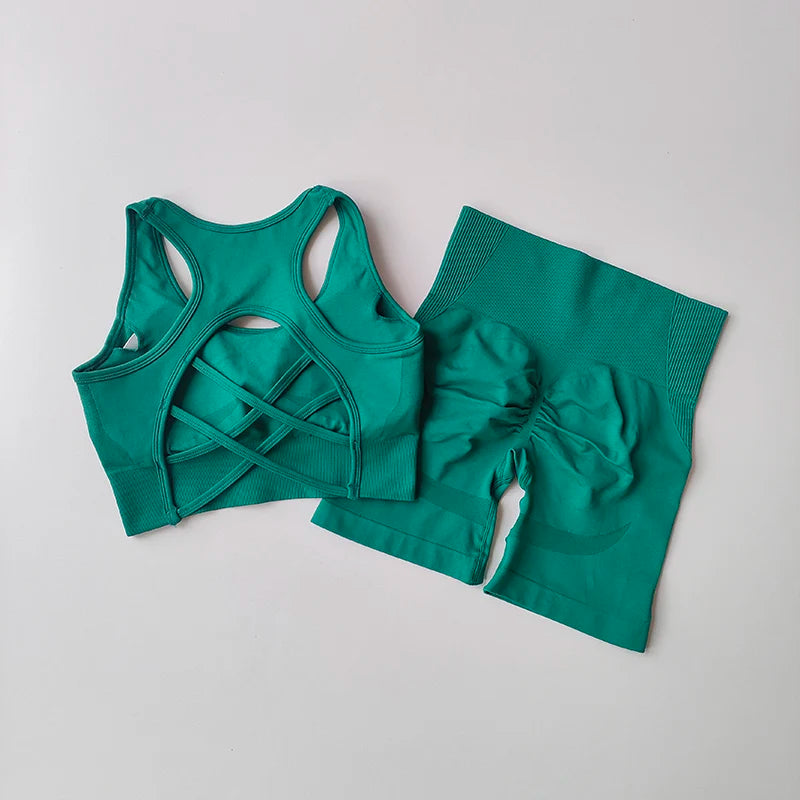 Seamless 2-Peace Yoga Set