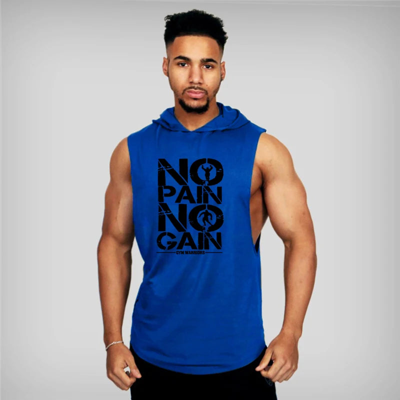 Sleeveless Hooded Tee